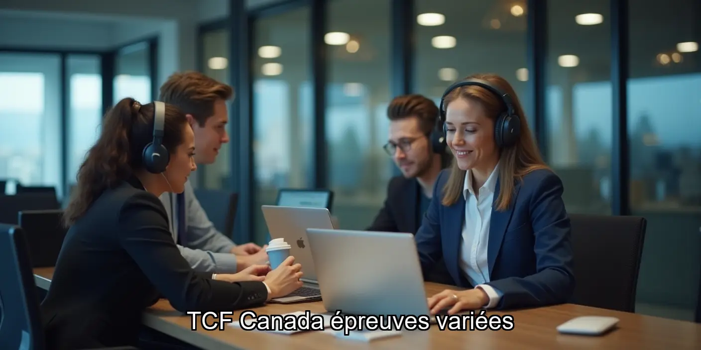 Les différentes épreuves du TCF Canada