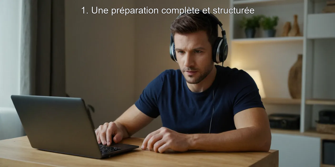 1. Une préparation complète et structurée