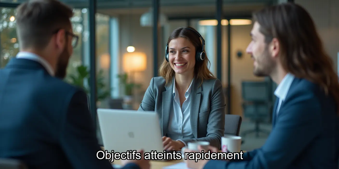 Formation accélérée : Atteignez vos objectifs rapidement