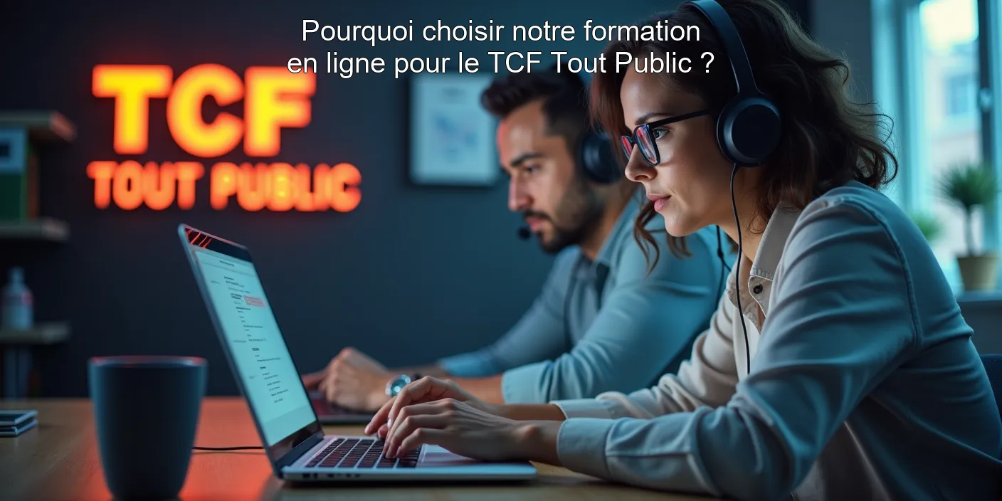 Pourquoi choisir notre formation en ligne pour le TCF Tout Public ?