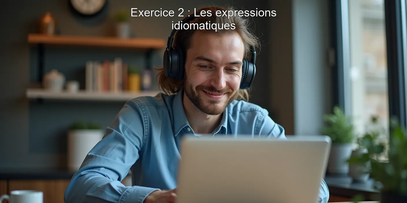 Exercice 2 : Les expressions idiomatiques