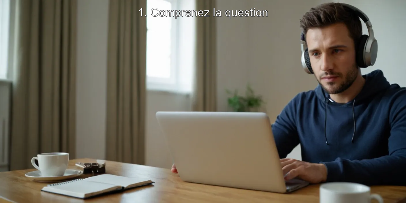 1. Comprenez la question