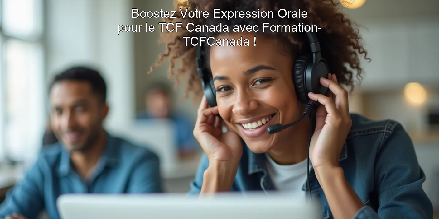 Boostez Votre Expression Orale pour le TCF Canada avec Formation-TCFCanada !